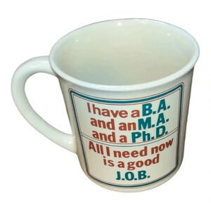 Vintage Novelty Mug Perfect Condition